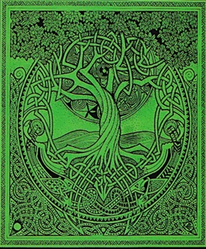 Celtic Tree Of Life Tapestry