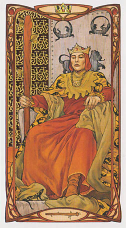 Golden Art Nouveau Tarot - Image 6